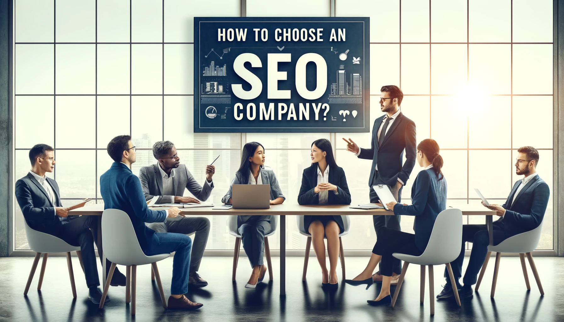 Featured image of an article on How to Choose an SEO Company