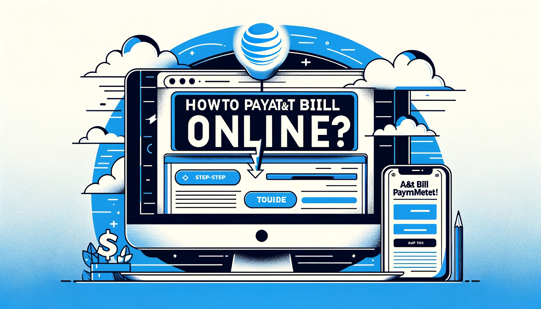 Featured image of an artice on How to Pay AT&T Bill Online